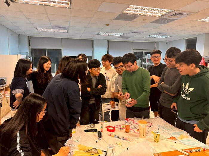 越南同學分享自己的風箏作品圖片